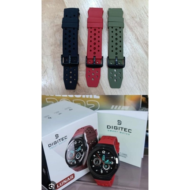 Tali Jam Tangan Digitec - Strap Rubber Jam Tangan Digitec LUNAR