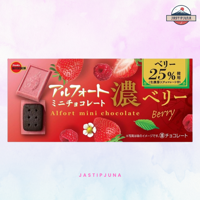 

bGF Bourbon Alfort Mini Chocolate Jepang 55gr Morinaga Renyah