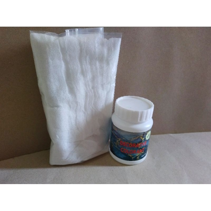 Cat Pewarna Cement Wash Decorative Colorant dan Kain Wash - Motif Cement Wash