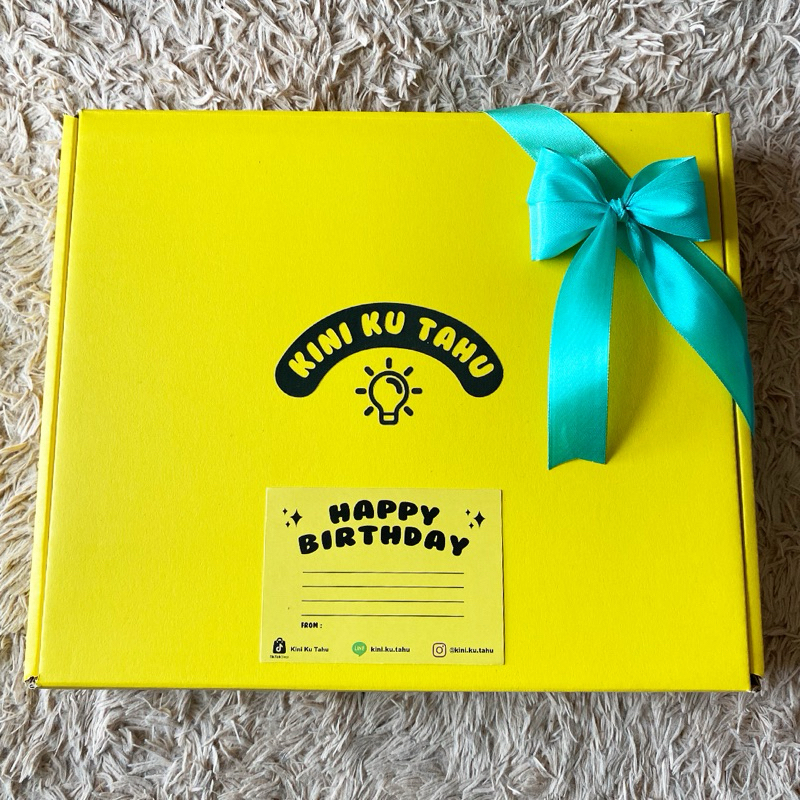 

Special Gift Box Kini Ku Tahu