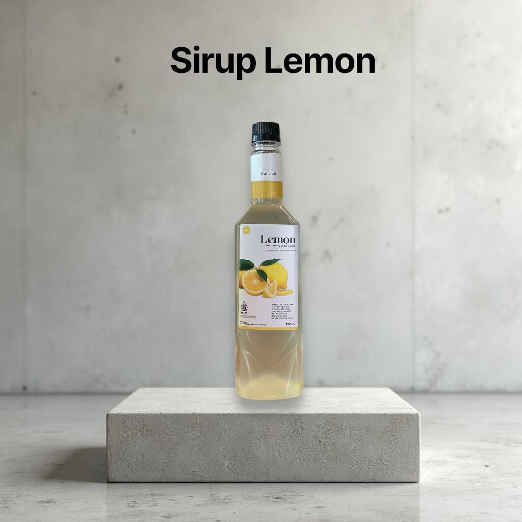 

TheCafelab Sirup Lemon 750ml / Sirup Lemon Termurah dan Terlaris