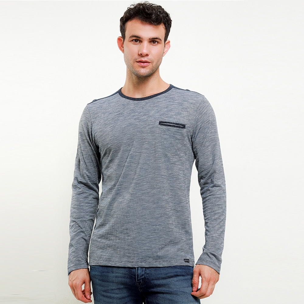 Cressida The Next Level Kaos T-shirt Longsleeve Grey J052N