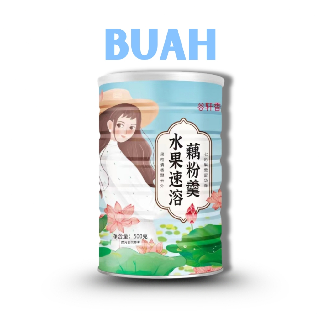 

Fruits Oufen Lotus Root Powder Buah Soup Akar Teratai Bubur Akar Teratai