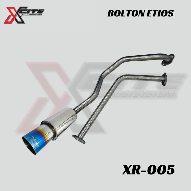 Knalpot Mobil etios/etios valco full system downpipe frontpipe centerpipe bolt on