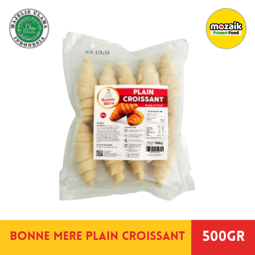 

Bonne Mere Croissant 30gr/50gr Mozaik mart Frozen Food