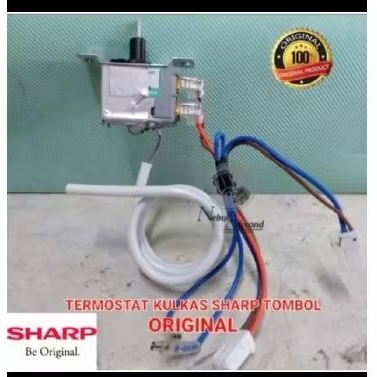 thermostat kulkas 1 pintu original sharp