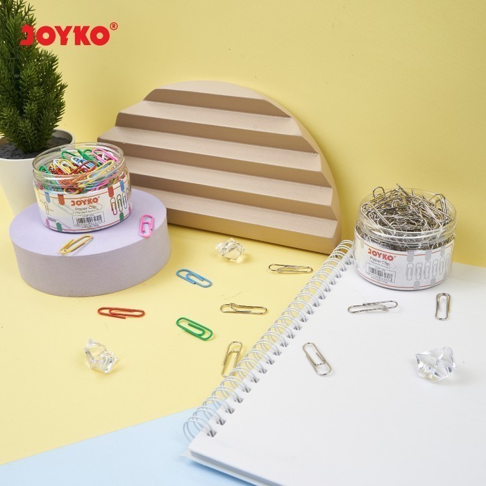 

(1TUBE ISI 160PCS)JOYKO PAPERCLIP 474