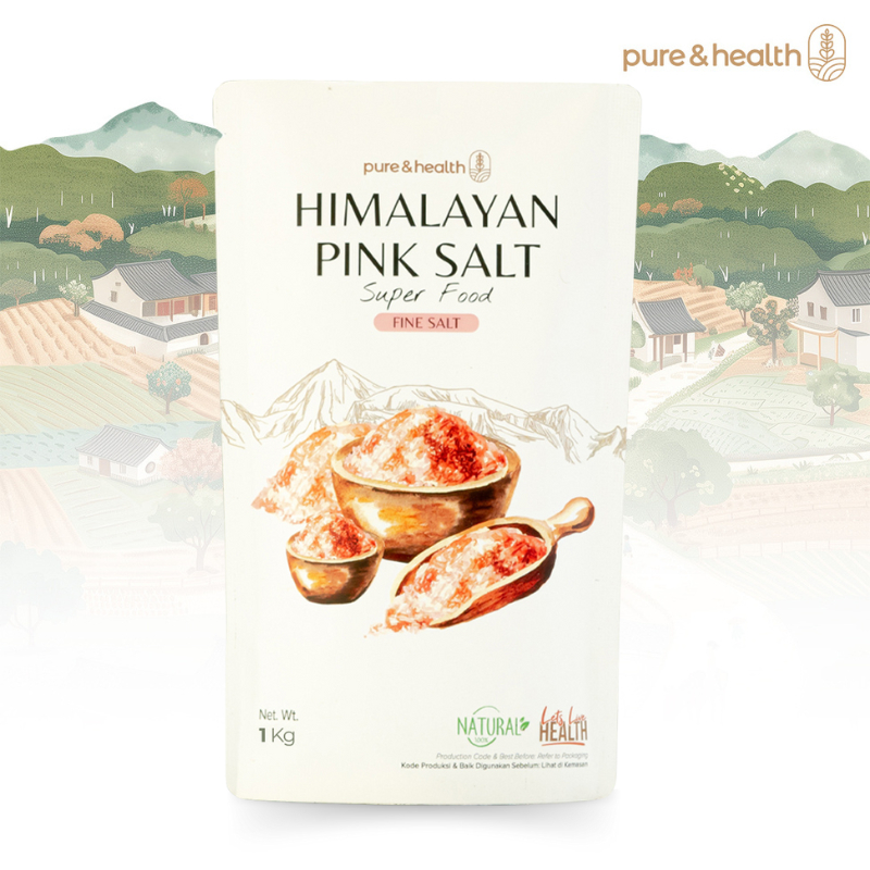 

Garam Himalaya 1 Kg Pink Salt Natural Super Food