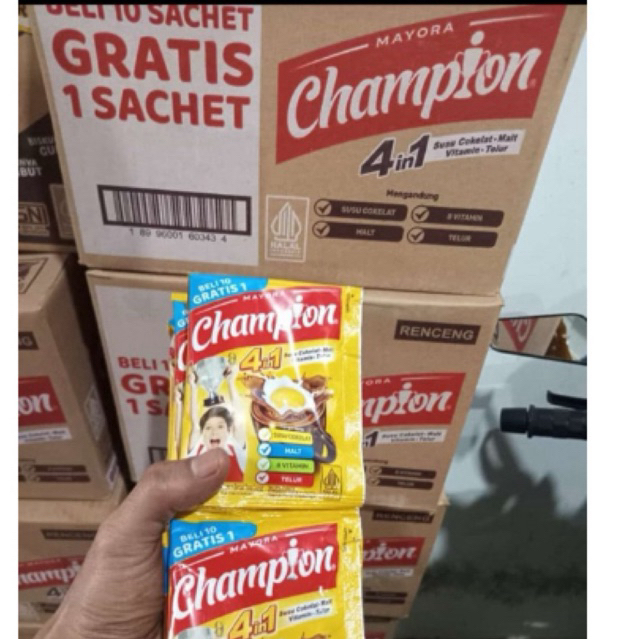 

Energen Champion 1 karton isi 12 renteng