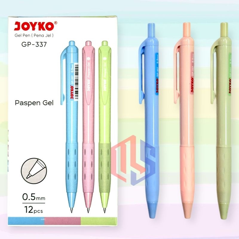 

H7Y Pulpen / Ballpoint / Pen Gel Joyko GP 265/NT (12 Pcs)