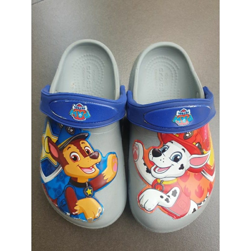 (Preloved) Crocs Paw Patrol - Grey