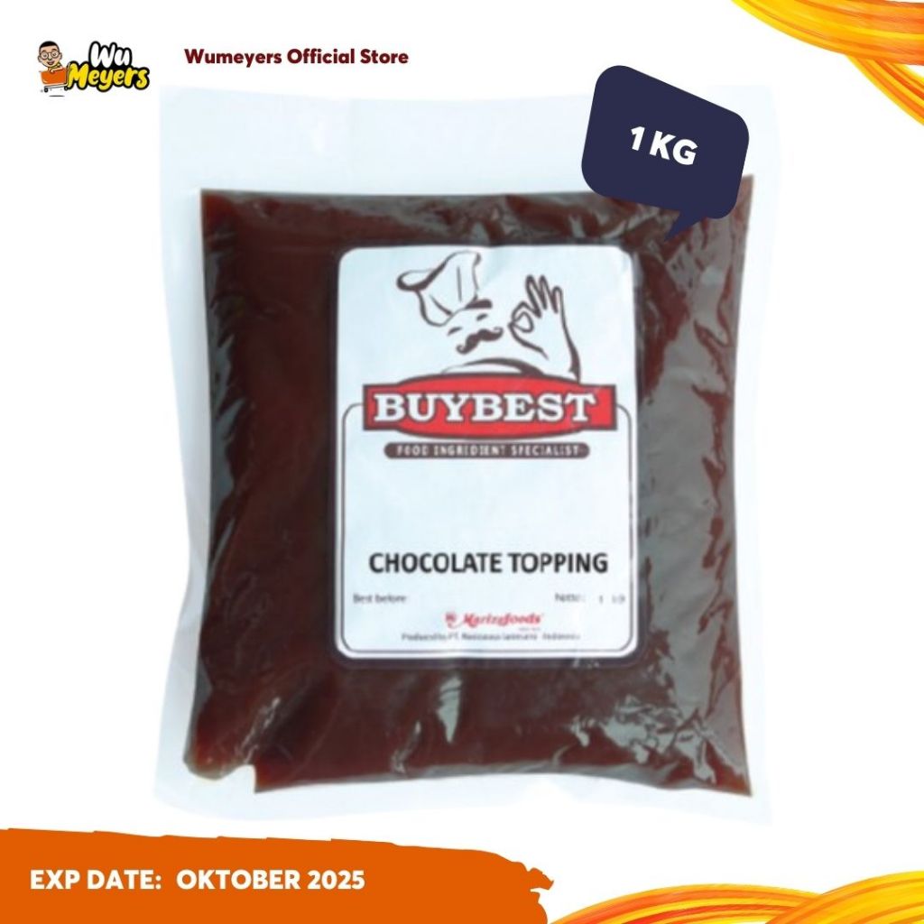 

BuyBest Chocolate Topping - Selai Toping Coklat Refill 1kg