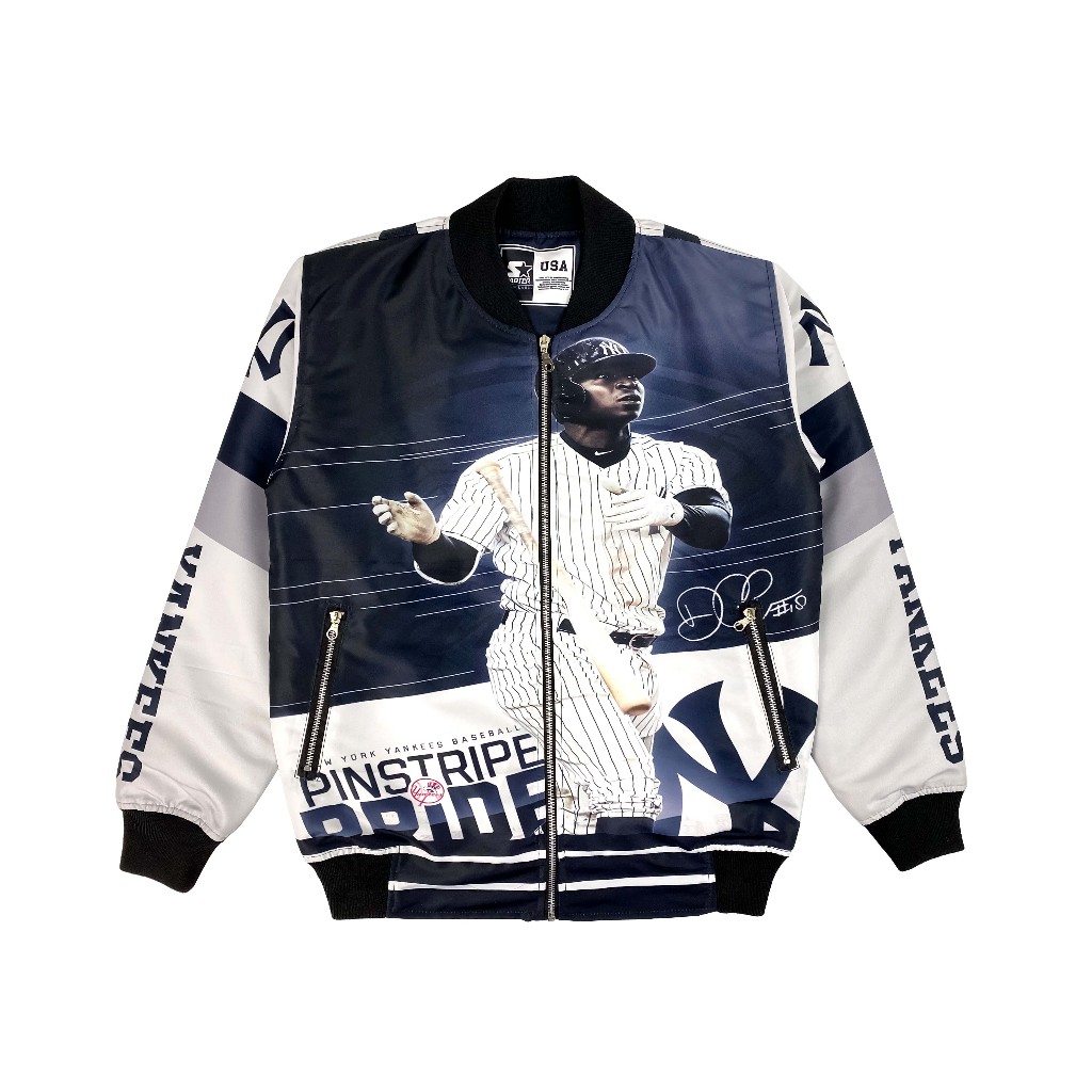 Jaket Varsity Baseball Pria Wanita Keren  Zipper Gambar Full Print Sublime