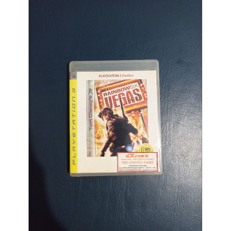 PS3 Tom Clancy's Rainbow Six Vegas Reg 3 English BD Kaset CD Game Playstation Games