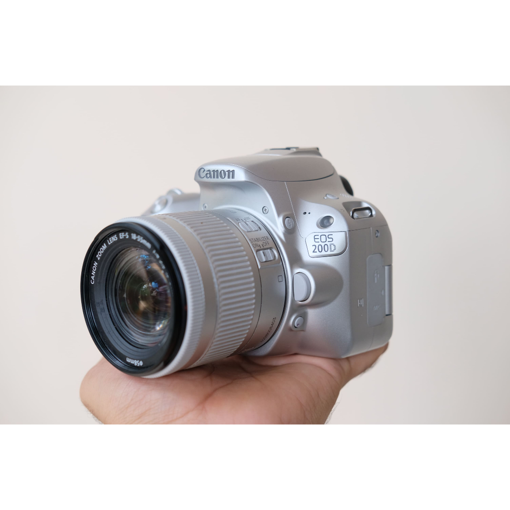 CANON 200D SECOND SILVER PUTIH LIMITED EDITION CANON 200D BEKAS