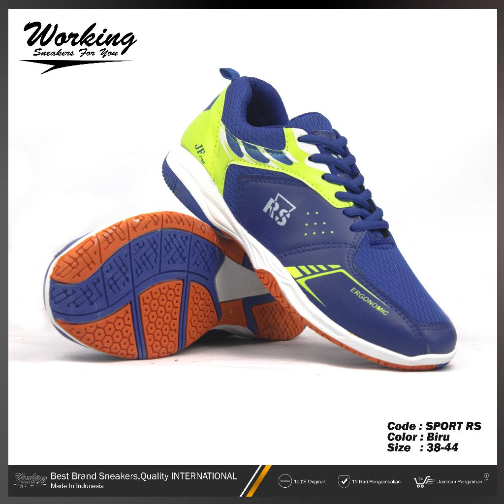 SEPATU OLAHRAGA SPORT RS / SEPATU LOKAL WORKING RS