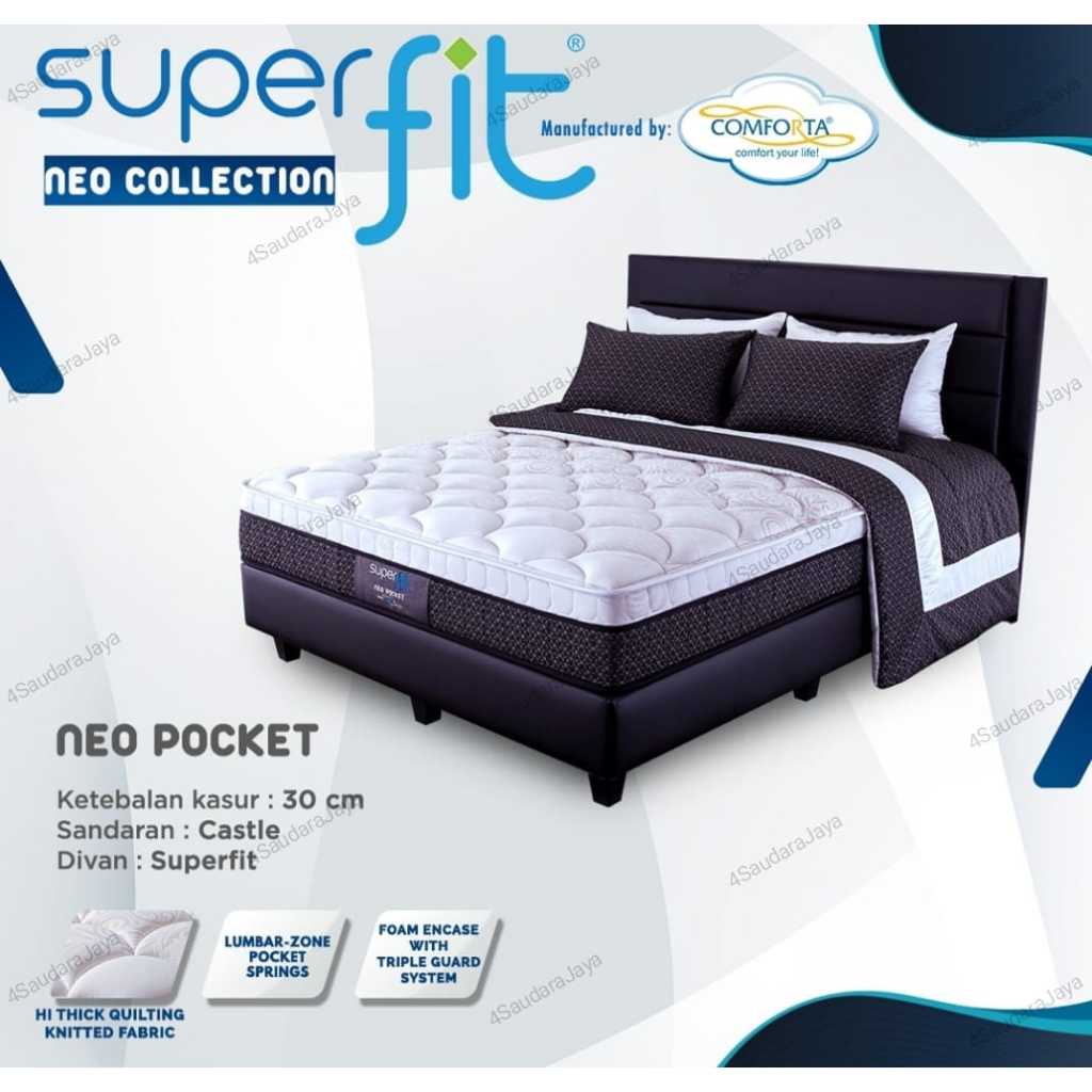 Springbed Superfit Neo Pocket by Comforta