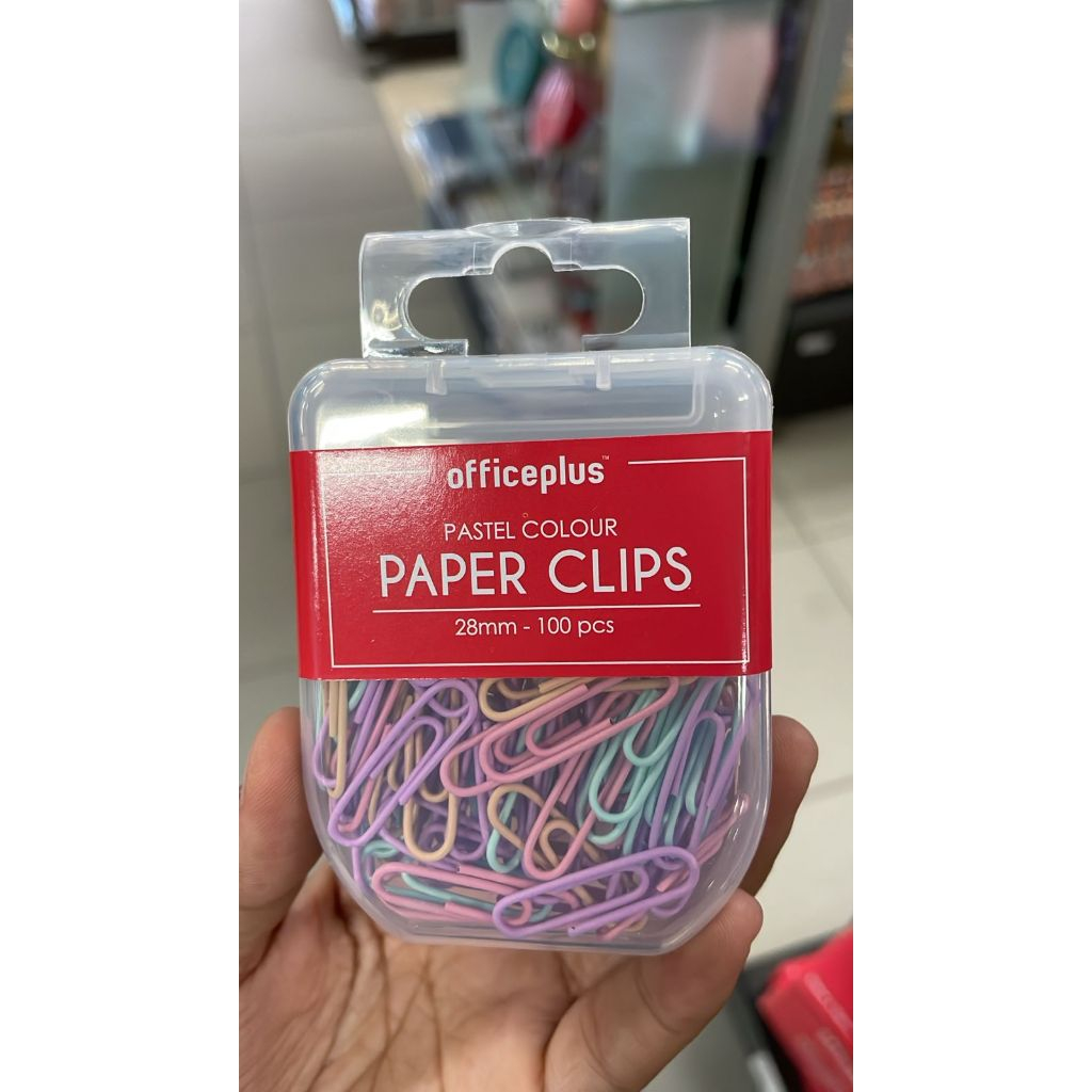 

Gramedia - OFFICE-P PAPER CLIP 28MM PASTEL COLOR 100PCS OP-PC28PTL
