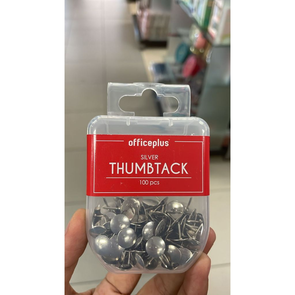 

Gramedia - OFFICE-P THUMBTACK SILVER 100PCS OP-TT100SV