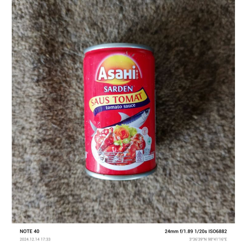 

ASAHI ~ SARDEN SAUS TOMAT 155gram