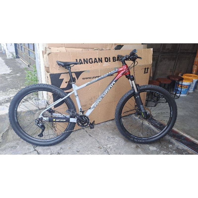 fullbike polygon xtrada 5 2024 size L 27.5 second mulus fungsi normal