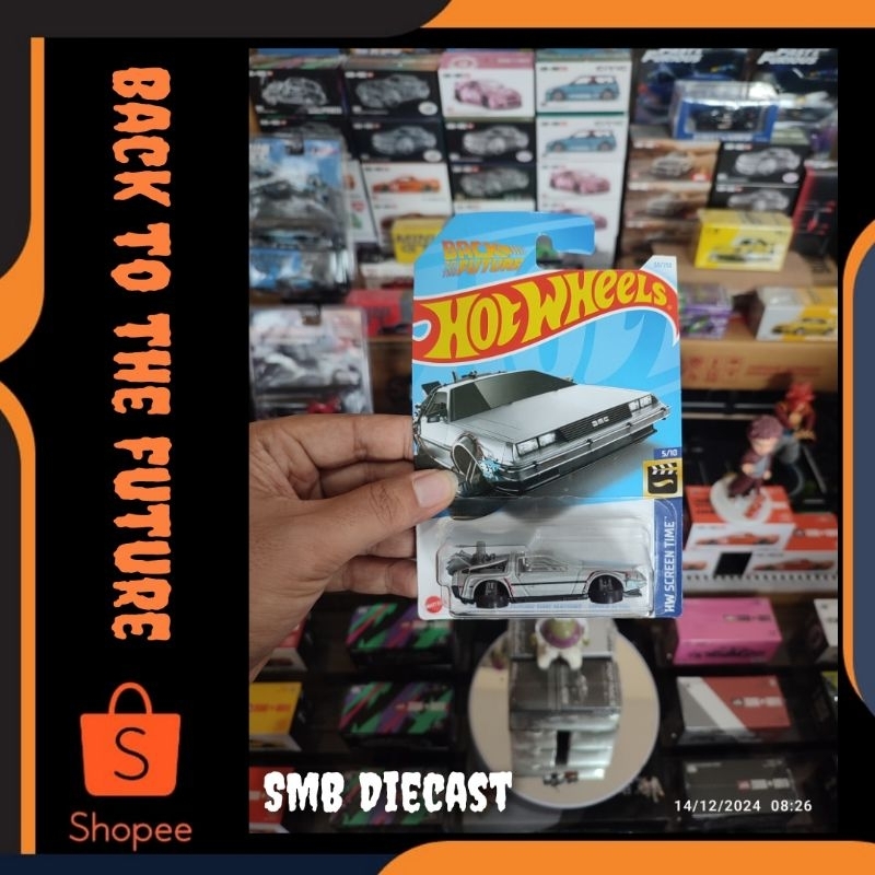 HOT WHEELS BACK TO THE FUTURE TIME MACHINE HOVER MODE