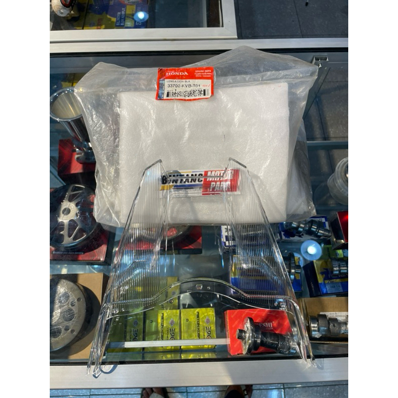 33702-KVB-T01 KACA MIKA SEIN BELAKANG HONDA VARIO TECHNO 110 ORI AHM