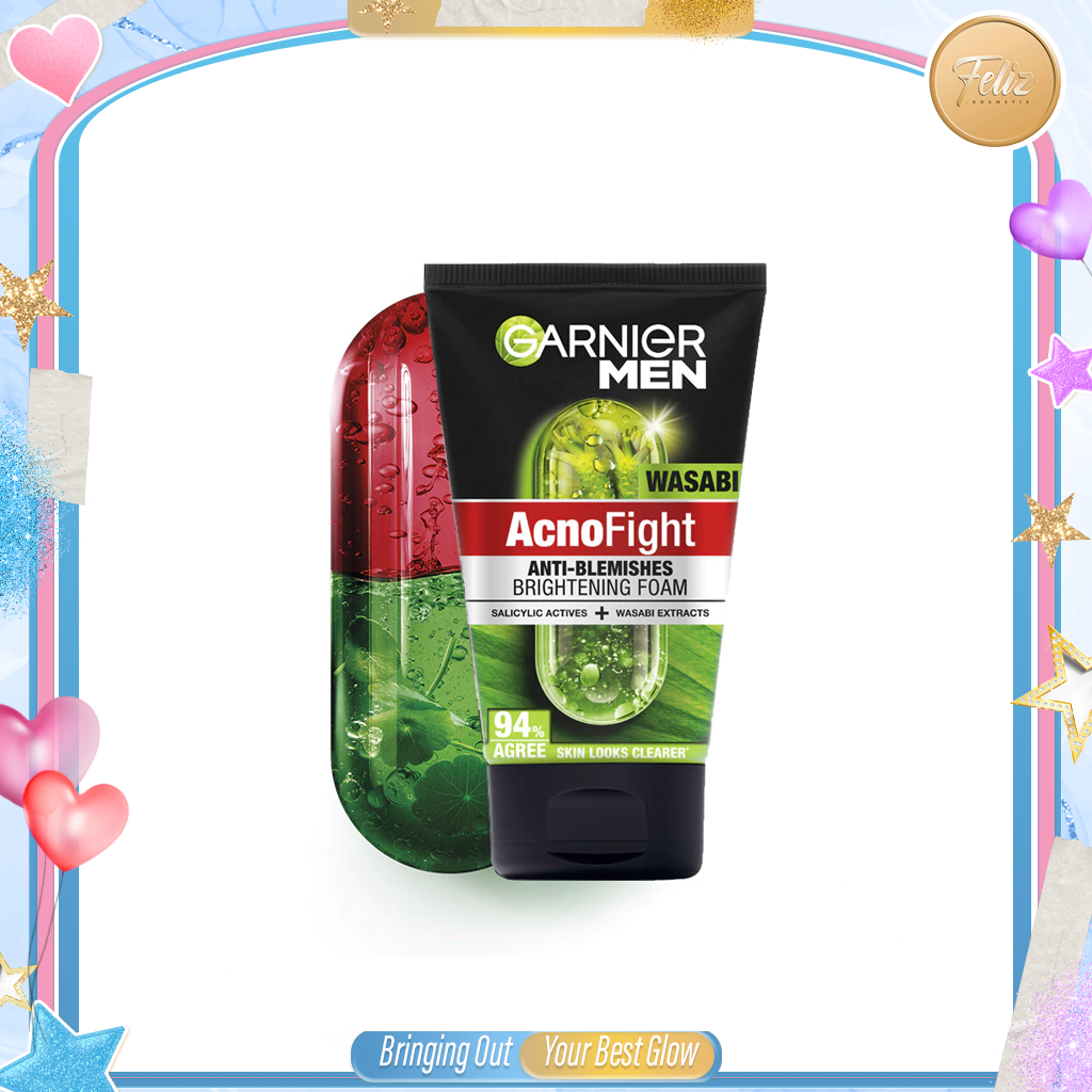 * FELIZ * GARNIER MEN Acno Fight 50 ml/ Men Acno Fight Wasabi 50 ml