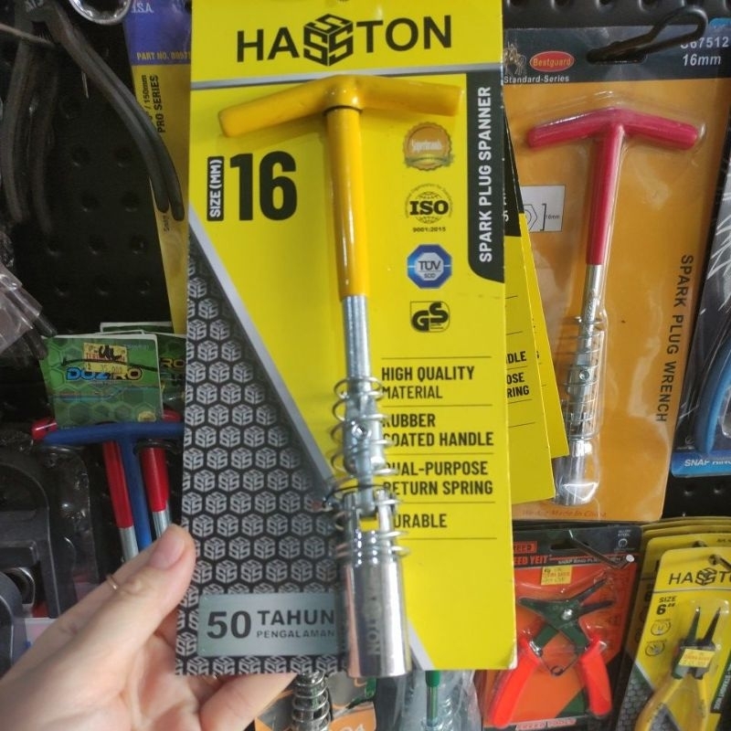 Kunci Busi  fleksibel 16mm / spark plug wrench 16mm ( KUNCI BUSI FLEKSIBEL )