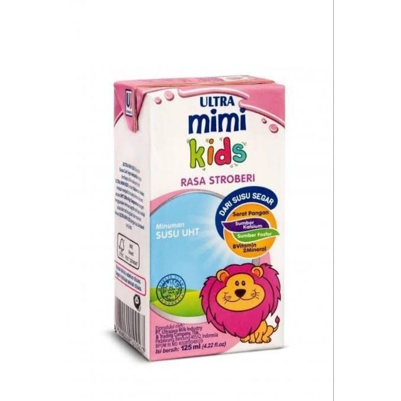 

Ultra mimi kids Rasa strobery 125 ML