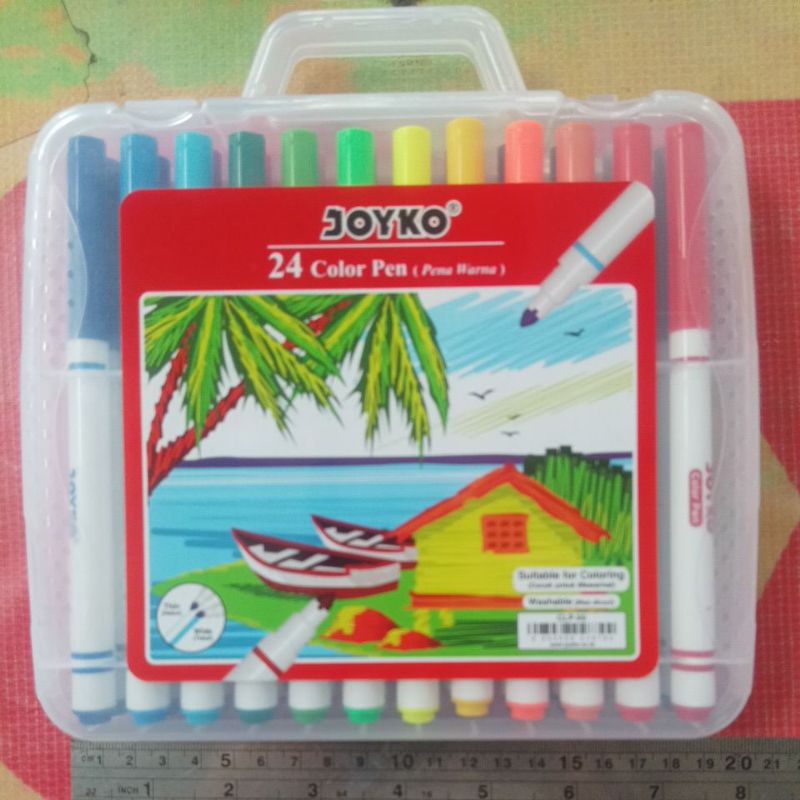 

colour pen 24 warna clp 05 merk joyko