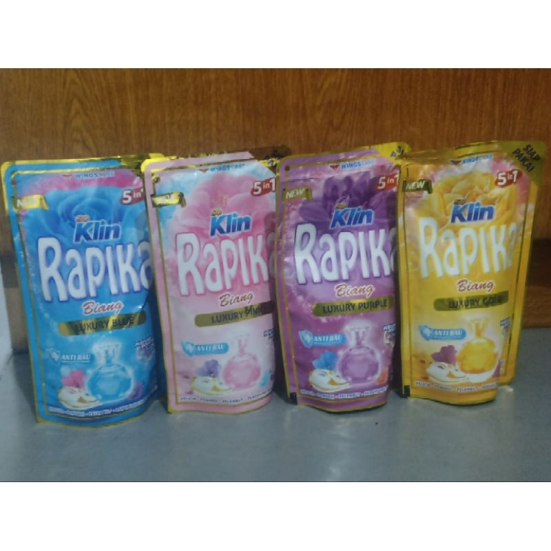Rapika biang Luxury Refill 250 ml rapika biang Luxury gold, luxury blue, luxury pink, luxury purple