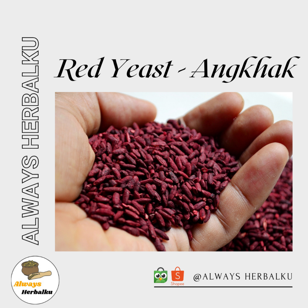 

Angkhak / red yeast powder / angkhak merah / angkak (500 gram)