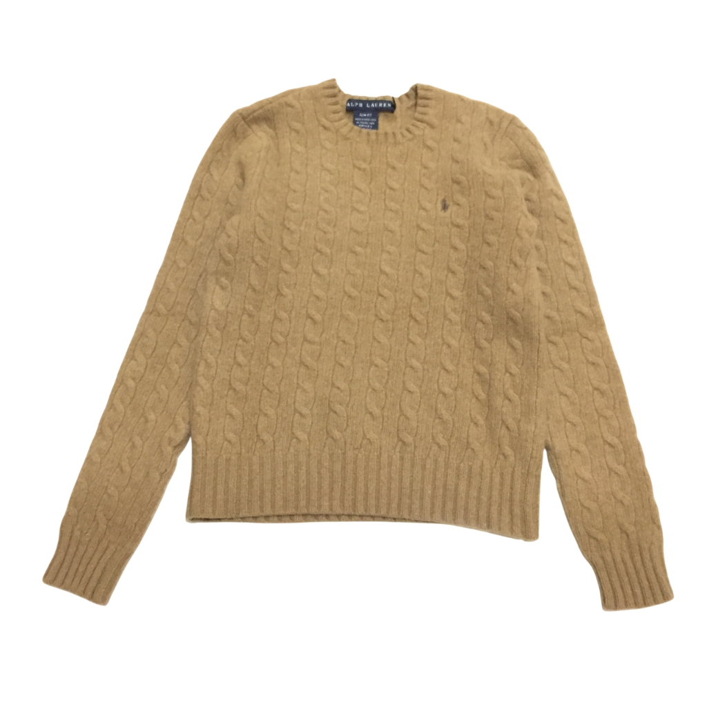 Sweater Polo Ralph Lauren / Knit Polo Ralph Lauren / Sweater Rajut Polo Ralph Lauren Brown / Coklat