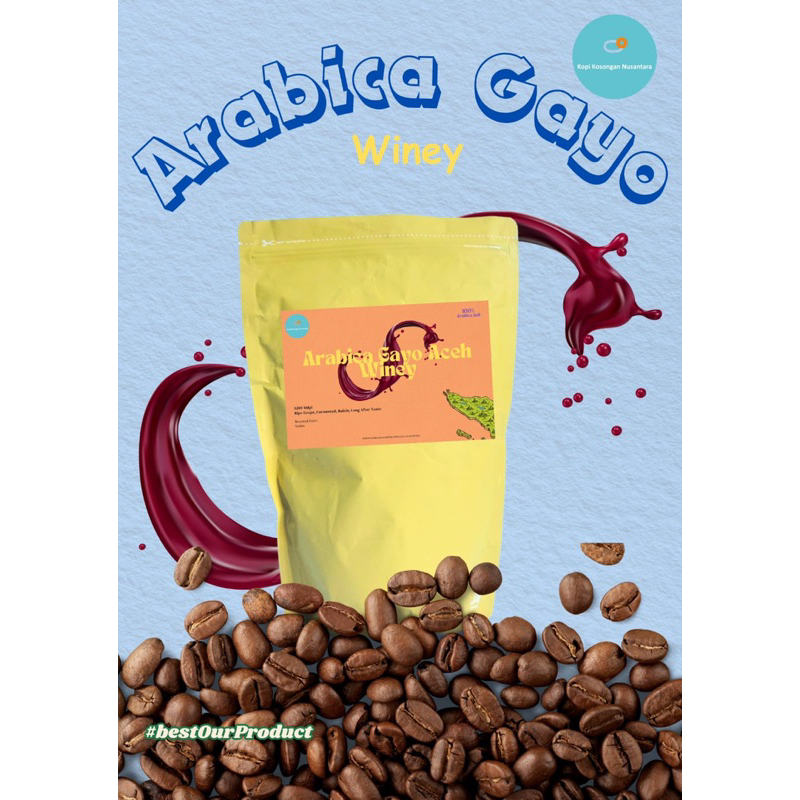 

Arabica Gayo Wine 1kg