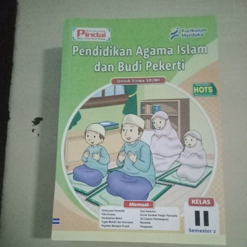 buku pendidikan agama islam dan budi pekerti kelas 2 sd semester 2 LKS pindai kurikulum merdeka