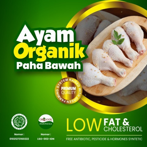

Chicken Raised With Green Farming System Paha Bawah (drum stick kecil) - Berkah