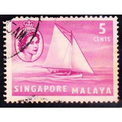 

A 11040 SATU BUAH PRANGKO SINGAPORE MALAYA NOMINAL 5 CENTS TEMA QUEEN ELIZABETH DAN PERAHU LAYAR DENGAN KONDISI SUDAH ADA CAP