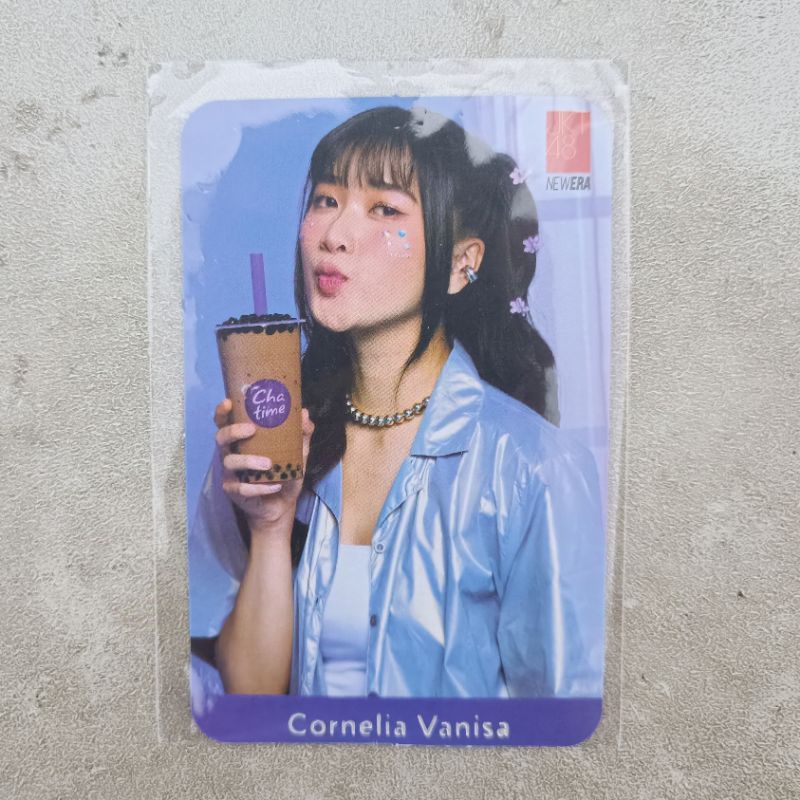 Photocard Oniel JKT48 x Chatime
