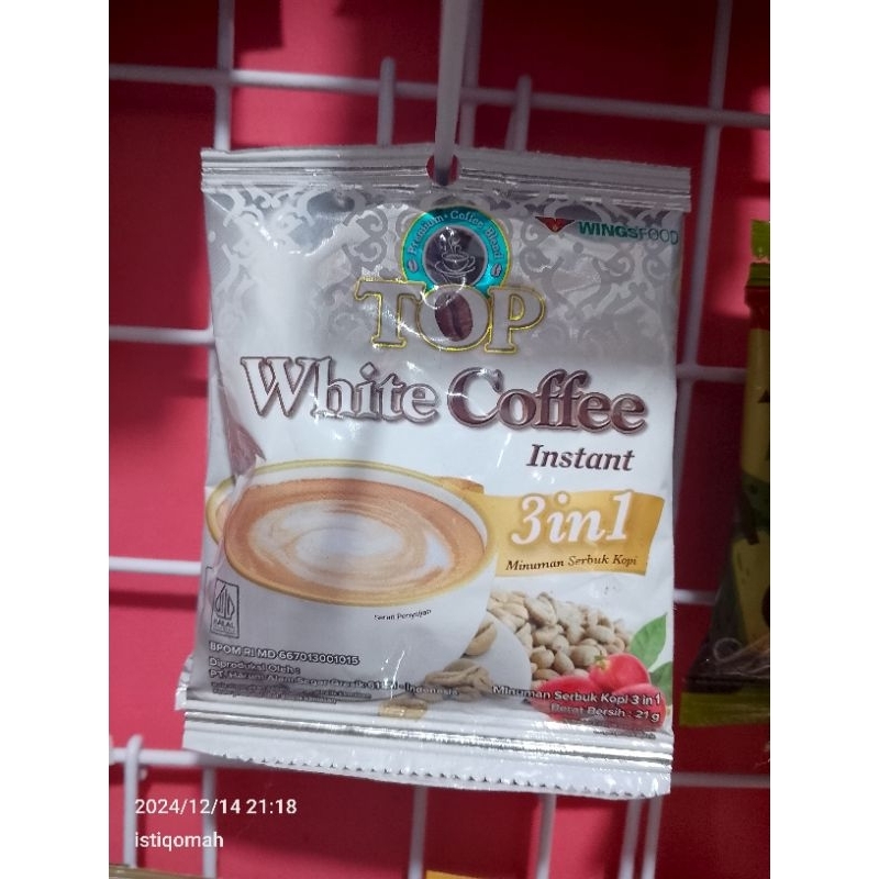

TOP WHITE COFFEE 3 IN 1 21g 1.500/bj