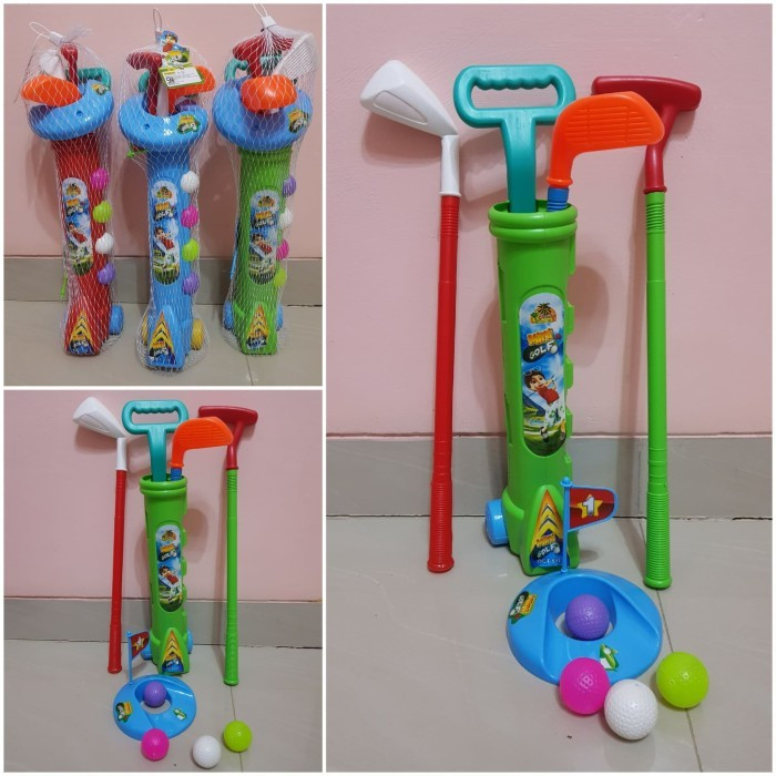 Mainan Set Golf Anak - Stick Golf - Mainan Anak