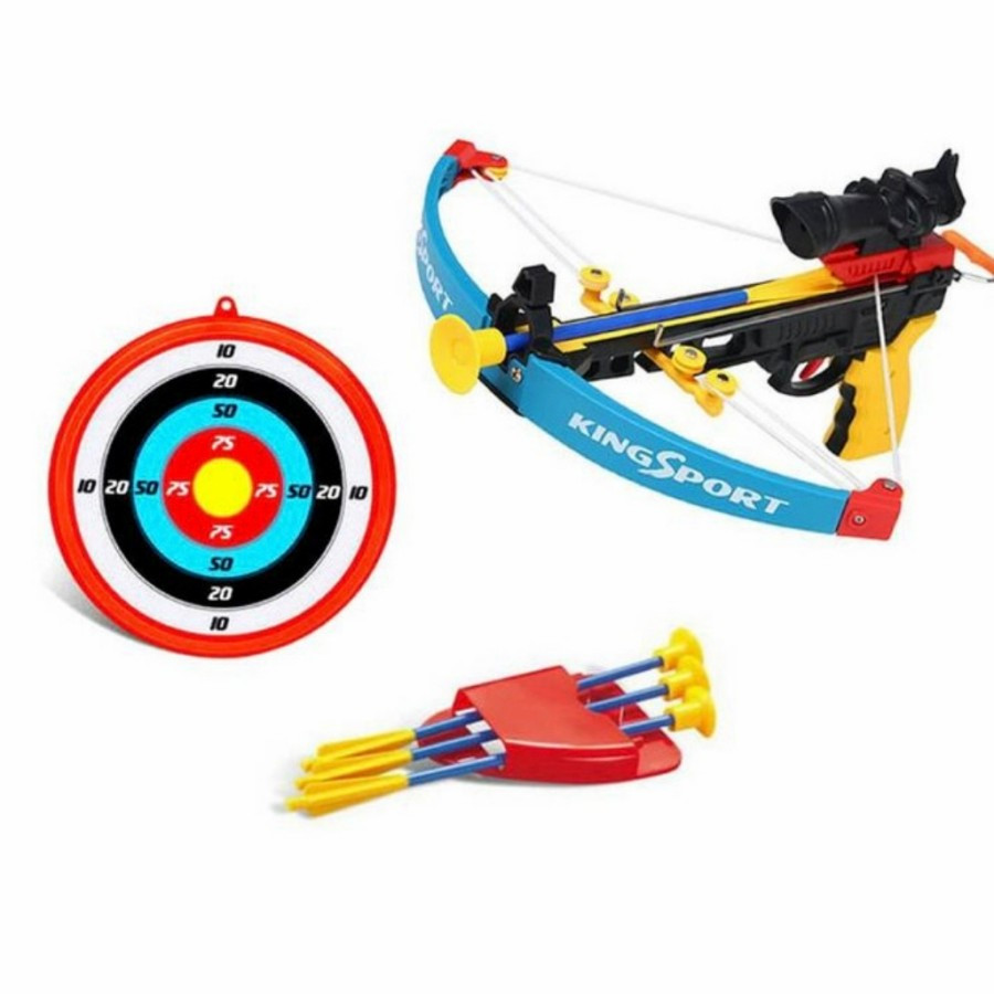 Mainan Anak Crossbow Memanah Panah Set Panah Panahan