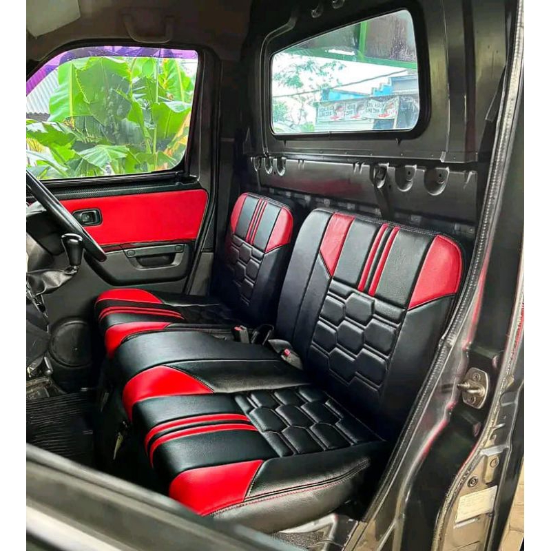 Sarung jok / cover jok untuk semua mobil pick up (Gran Max, New Carry, Mega Carry Avp,L300, Carry Fu