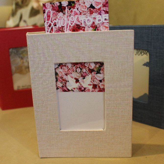 Album Foto/Album Photo/Buku Foto 4R Kain Polos 100 Lembar