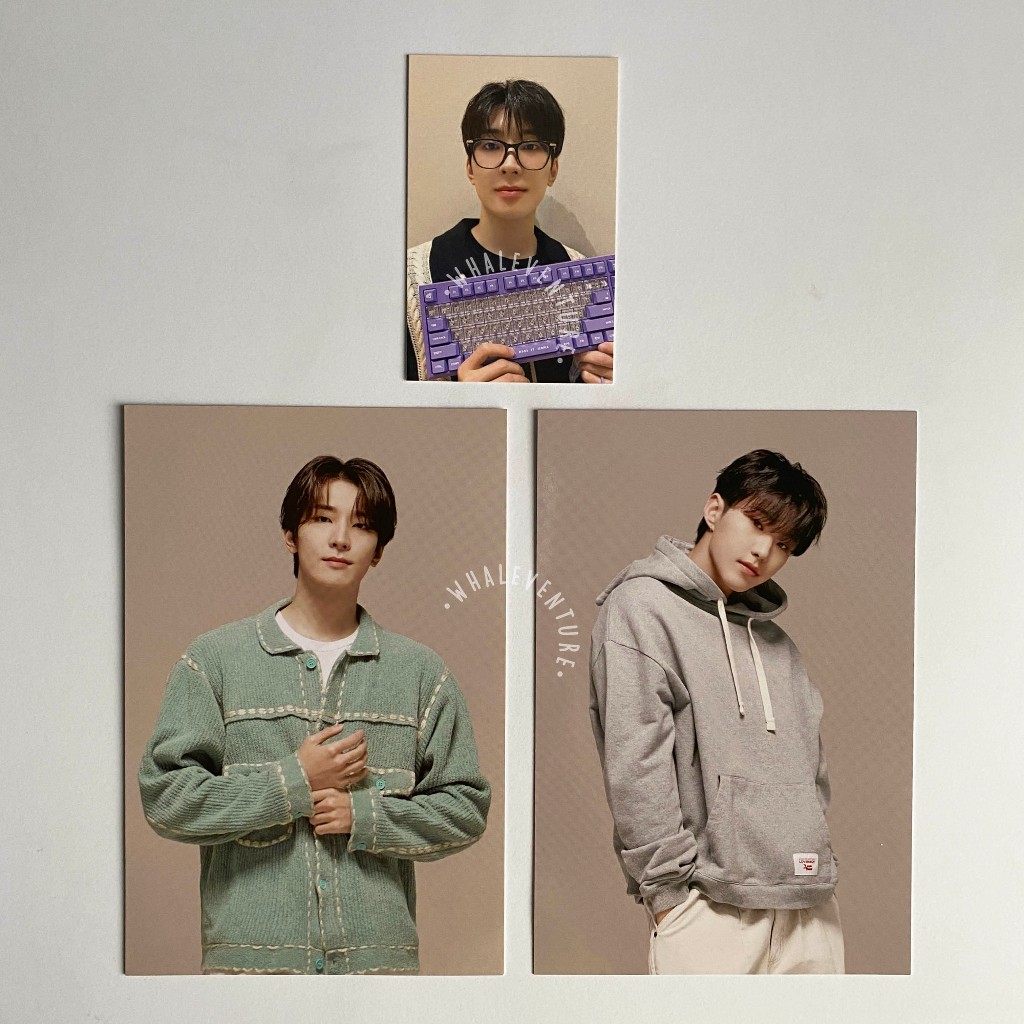 READY - artist made collection pob postcard WONWOO HOSHI SEVENTEEN SVT | keyboard tamtam plushie tig