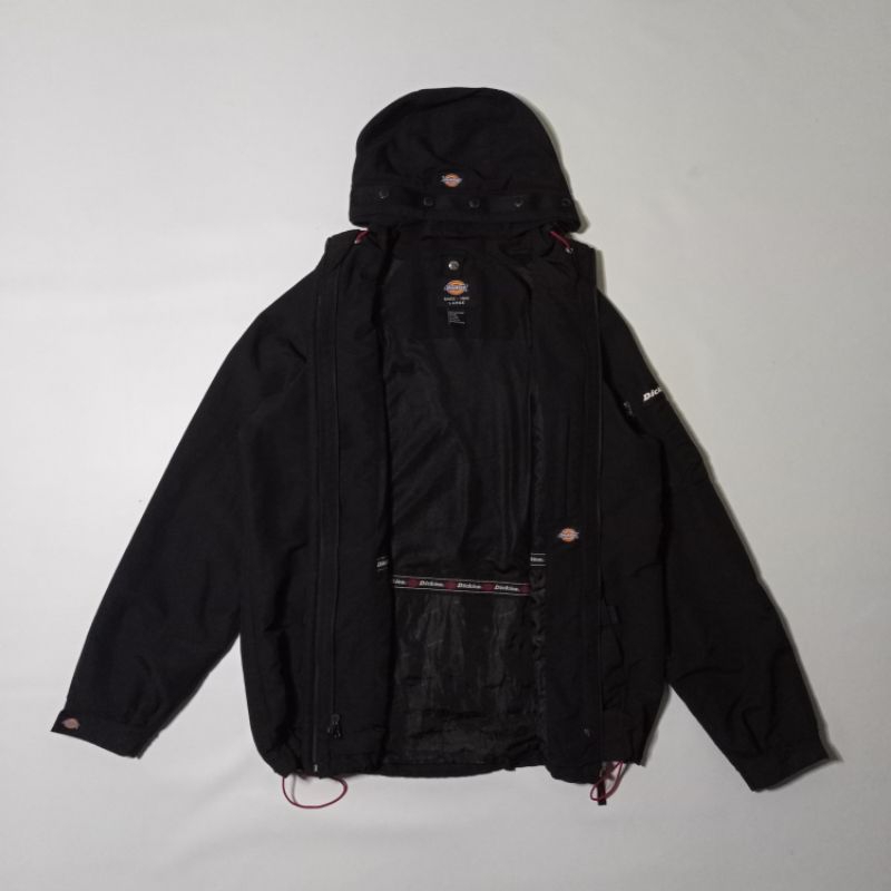 ECWS Work Jacket Hitam Outdoor Core Pocket Black | Large