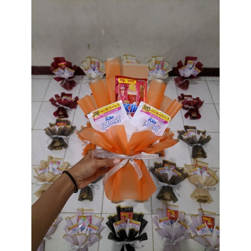 

Buket sabun cair / Buket hari ibu