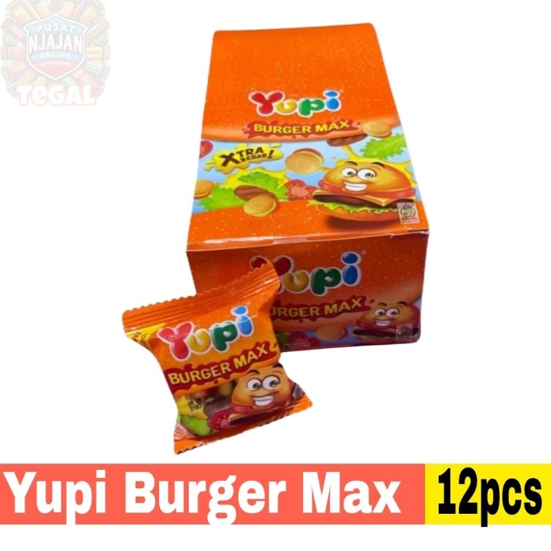 

Permen Yupi Burger Max Pak isi 12pcs