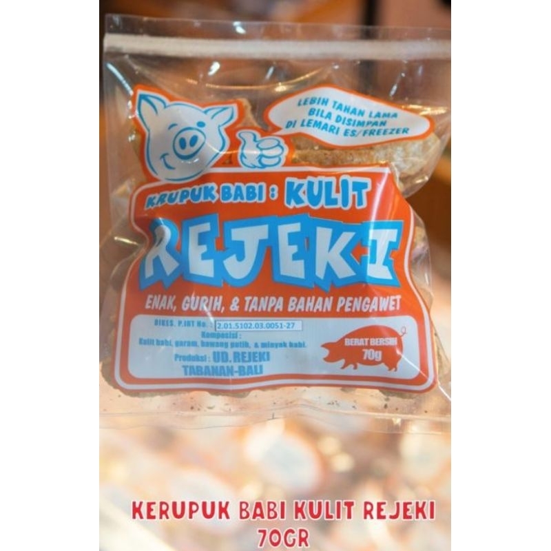 

Kerupuk Babi rejeki
