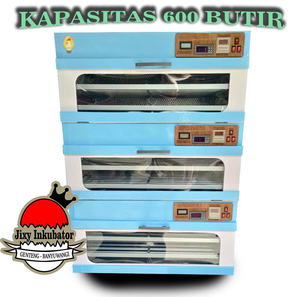 mesin penetas telur kapasitas 500 & 600 butir full otomatis